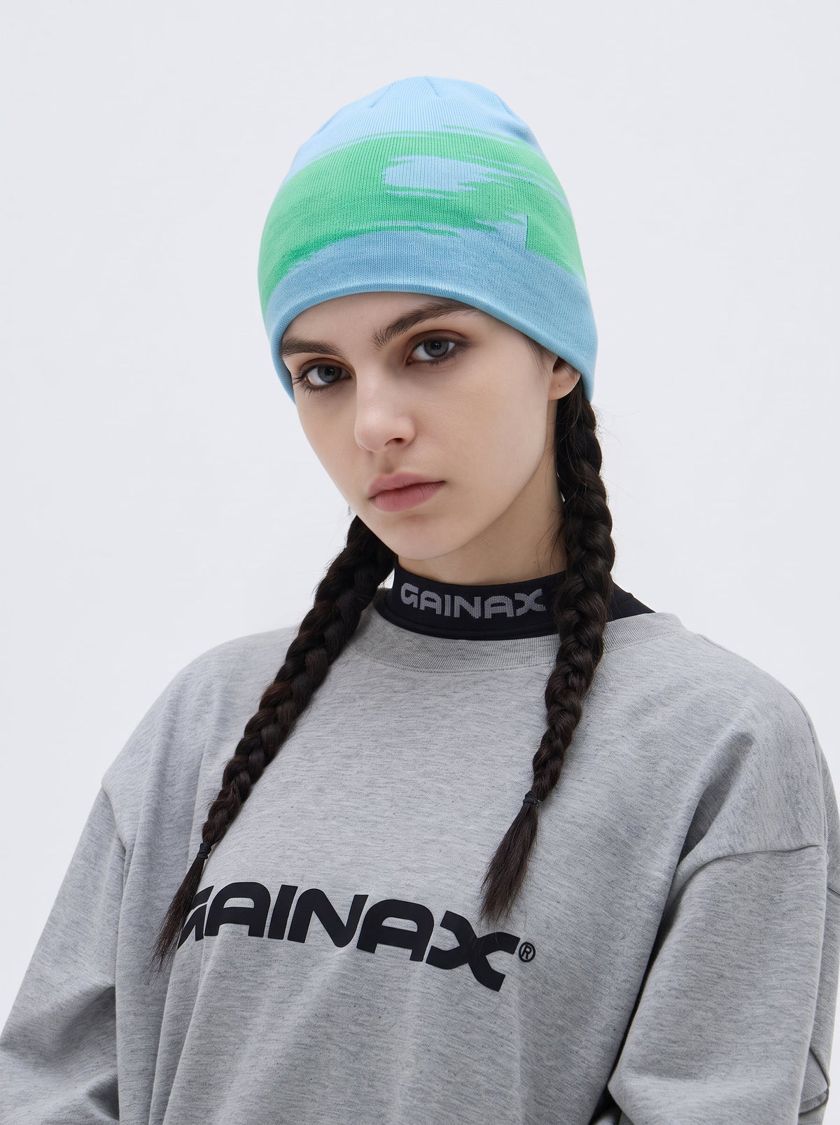 Graphic Stretch Knit Ski Beanie – Unisex | GAINAX