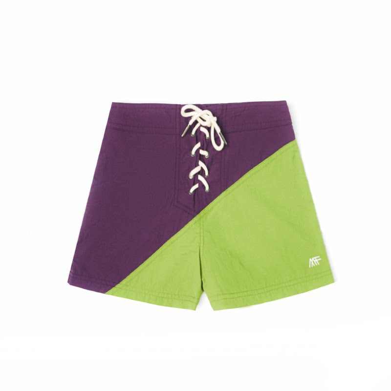 [Clearance] Quick-Dry Colorblock Lace-Up Surf Shorts – Women’s | MOUNTAINFEVER