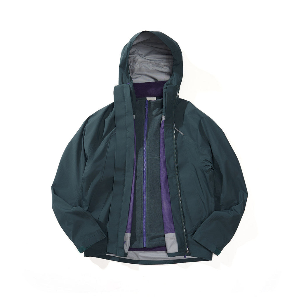 10K Waterproof 3-in-1 Mountain Shell  Jacket – Unisex | Monterest
