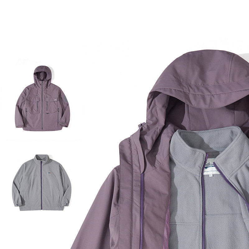 10K Waterproof Insulated 3-in-1 Hard Shell Jacket – Unisex | NOTHOMME