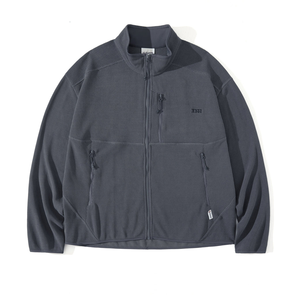 360G Waffle 5A Antibacterial Zip Sweatshirt – Unisex | NOTHOMME