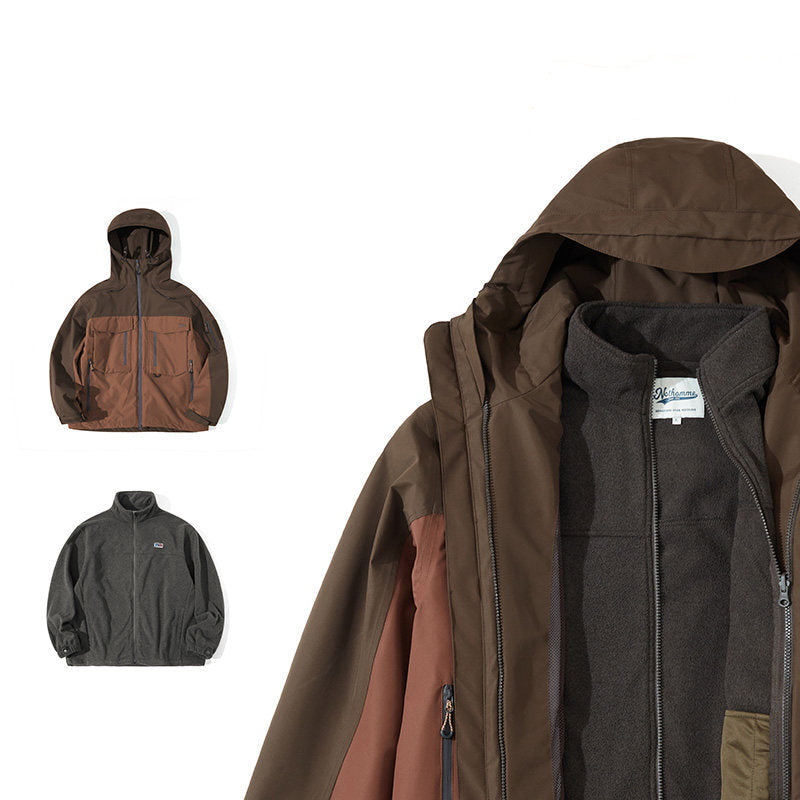10K Waterproof Insulated 3-in-1 Hard Shell Jacket – Unisex | NOTHOMME