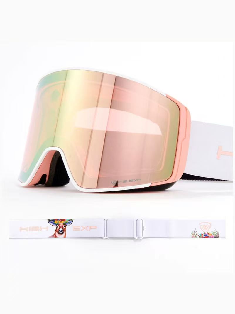 Magnetic Cylindrical Ski Goggles – Unisex | High Experience