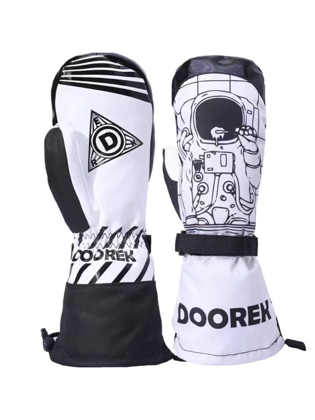 Shaped Long Mittens | Doorek