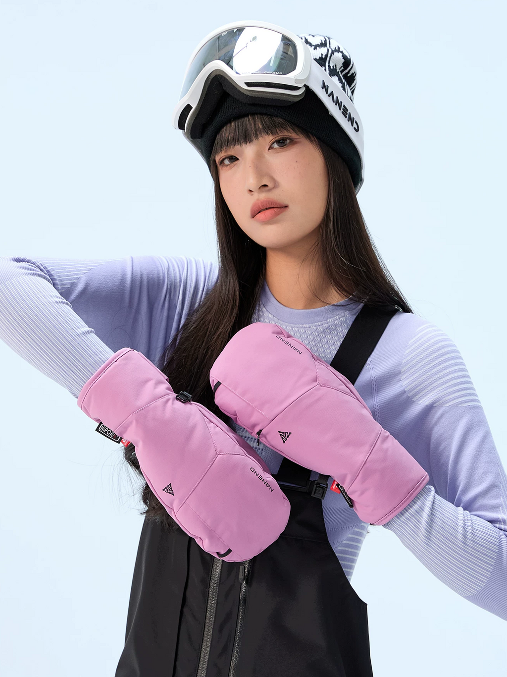 PrimaLoft Gold Hybrid Finger Ski Mittens – Unisex | NANEND