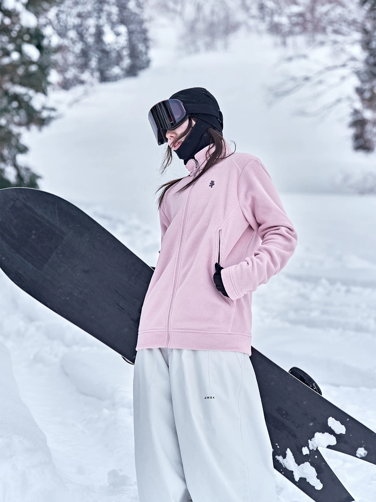 SoftWarm Fleece Ski Midlayer – Unisex | AWKA