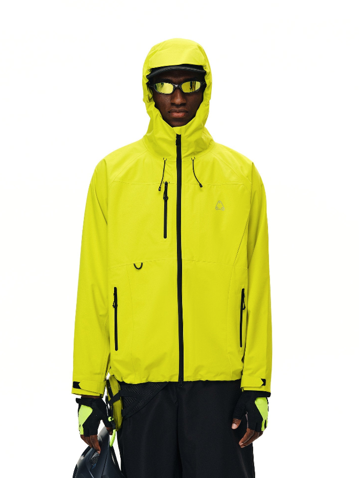 Scaletex 3L Waterproof Windproof Hooded Shell Jacket – Unisex | FPA