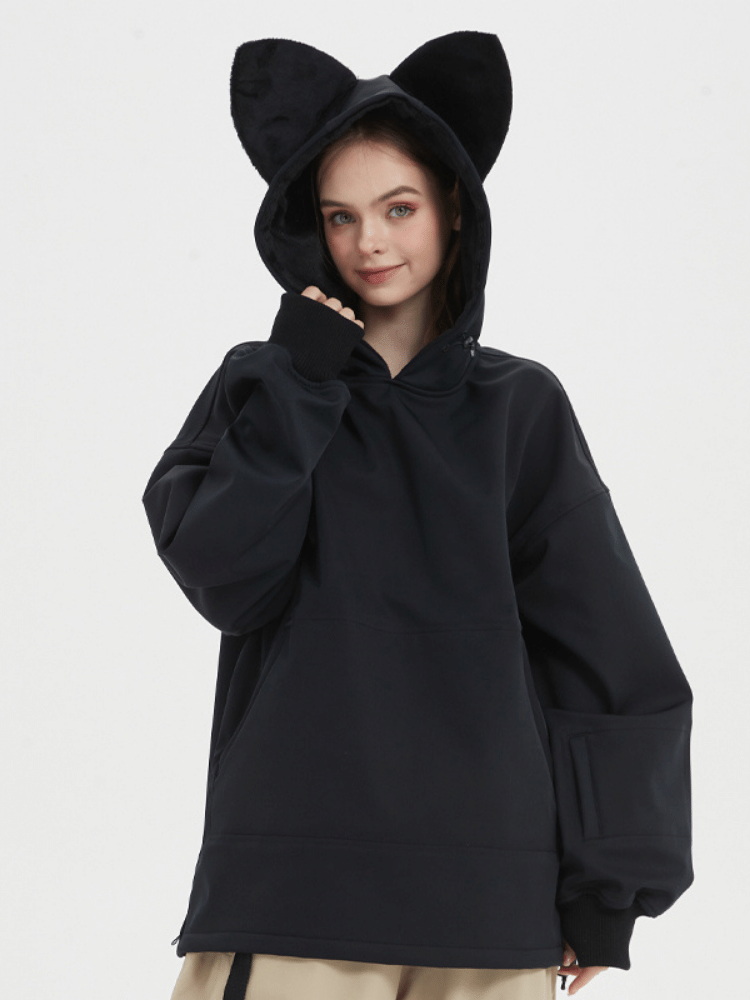 Iconic Cat 10K Fleece Hoodie - Women's | Doorek