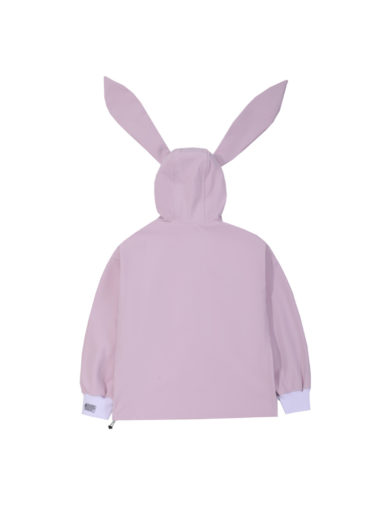Iconic Rabbit Waterproof Fleece Hoodie – Unisex | Doorek