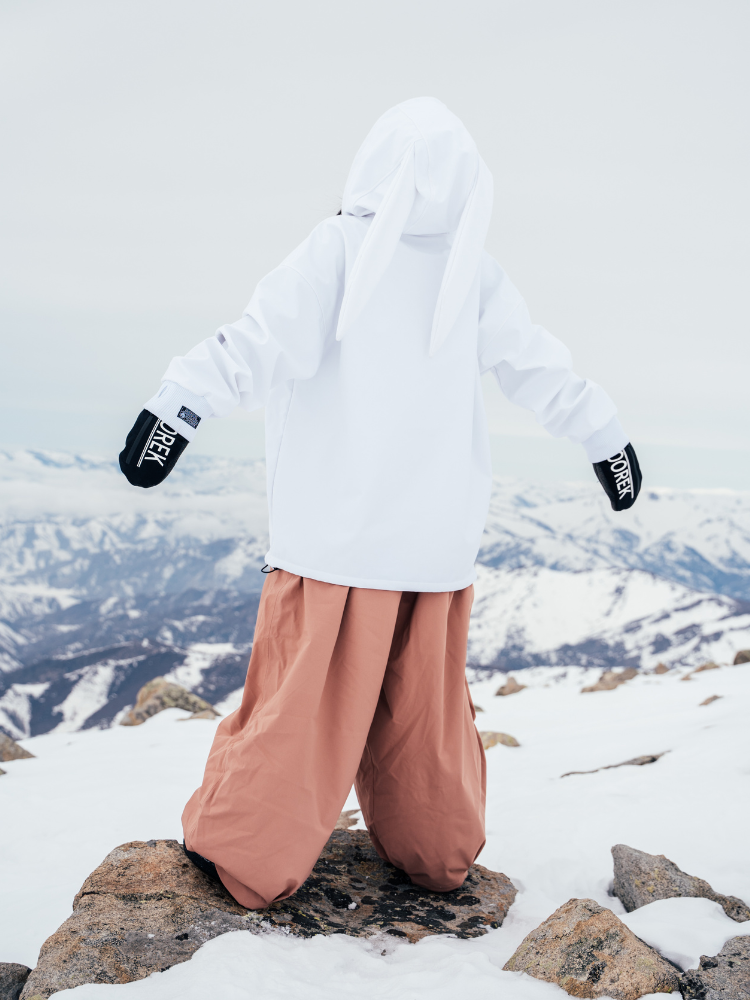 Iconic Rabbit Waterproof Fleece Hoodie – Unisex | Doorek