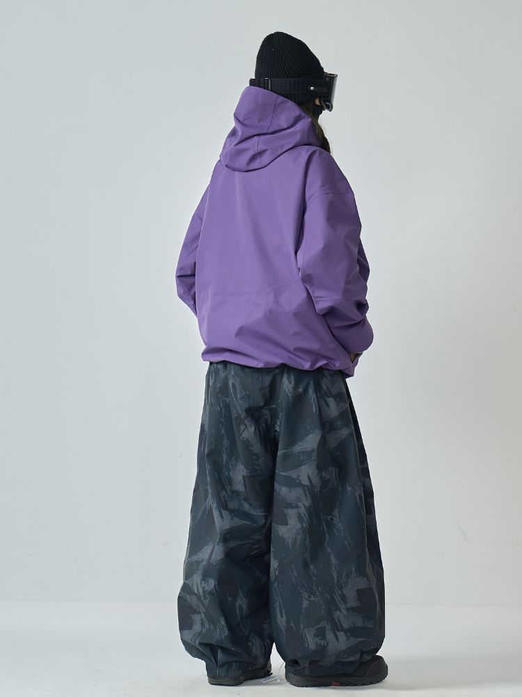 EP Series 3L Shell Baggy Ski Jacket – Unisex | Doorek
