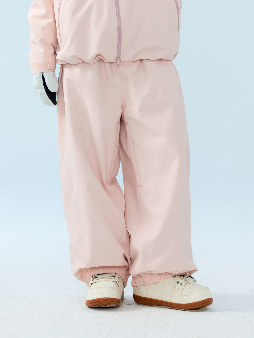 3L Mirage Fleece-Lined Baggy Ski Pants – Unisex | NANEND