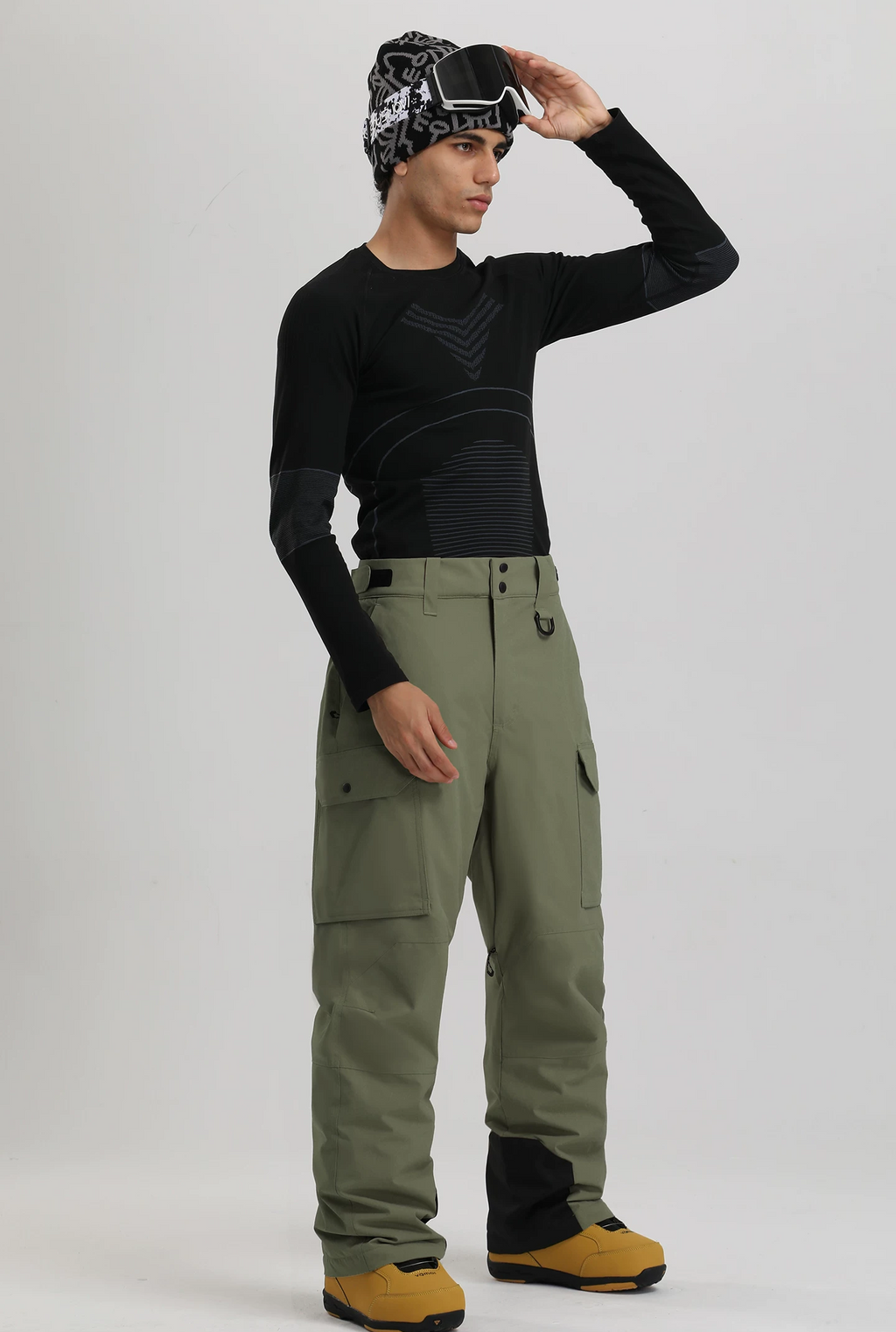 15K High-Back Cargo Snow Pants – Unisex | Gsou Snow