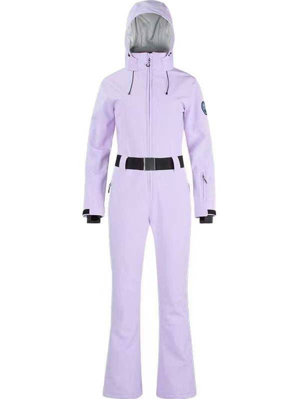 Sleek Belted Ski Suit – Women's | Gsou Snow
