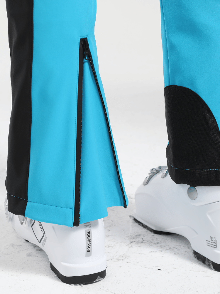 Faux-Fur Slim Ski Jumpsuit – Women's | Gsou Snow