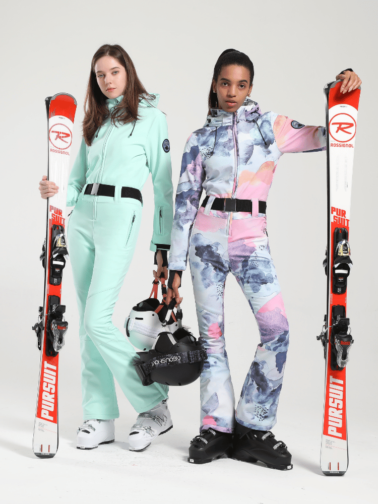 [Clearance] Sleek Belted Ski Suit – Women's | Gsou Snow