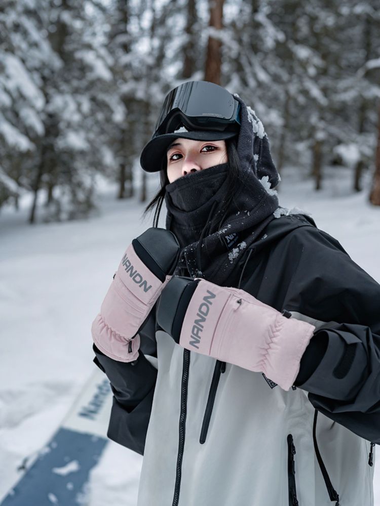 Winter Powder Snow Mittens | NANDN