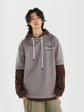 Layered-Sleeve Waterproof Fleece Pullover – Unisex | NANEND