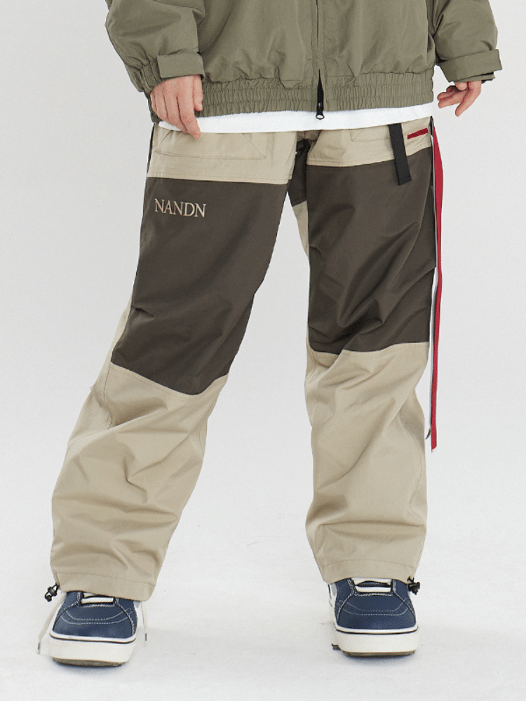 [Clearance] Century Colorblock 10K Snow Pants – Unisex | NANDN