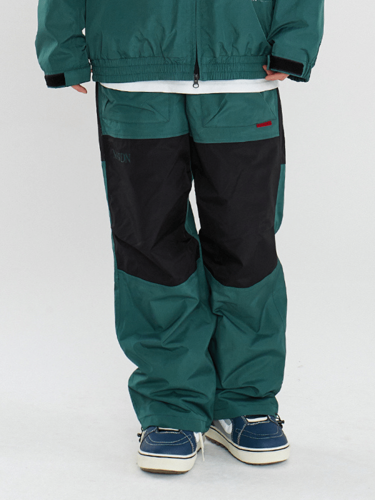 [Clearance] Century Colorblock 10K Snow Pants – Unisex | NANDN
