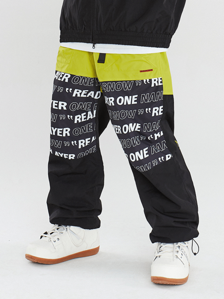 [Clearance] Century Colorblock 10K Snow Pants – Unisex | NANDN