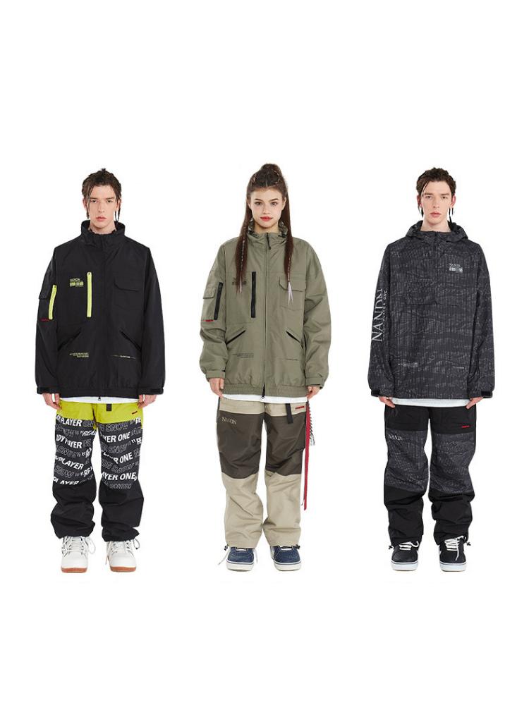 [Clearance] Century Colorblock 10K Snow Pants – Unisex | NANDN