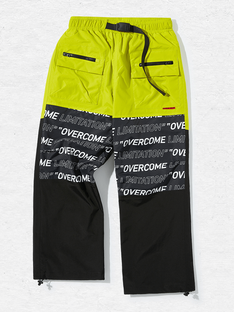 Century Colorblock 10K Snow Pants – Unisex | NANDN