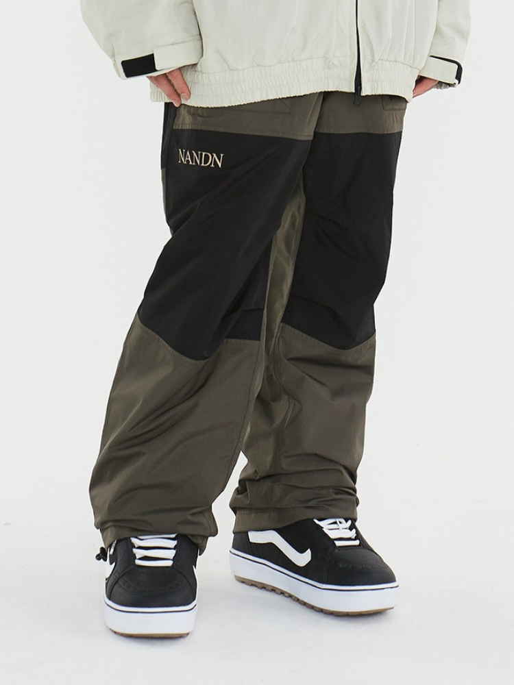 [Clearance] Century Colorblock 10K Snow Pants – Unisex | NANDN