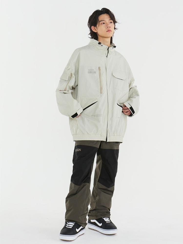 [Clearance] Century Colorblock 10K Snow Pants – Unisex | NANDN